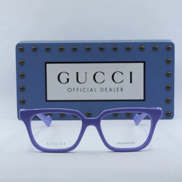 FINAL PRICE NEW GUCCI GG1536O 008 VIOLET EYEGLASSES